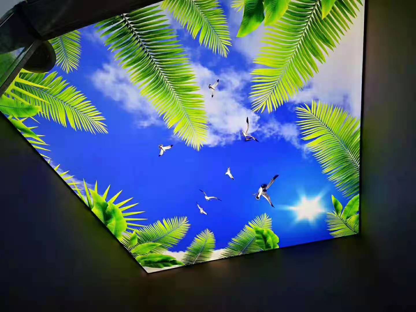 软膜灯箱－逼真室内效果